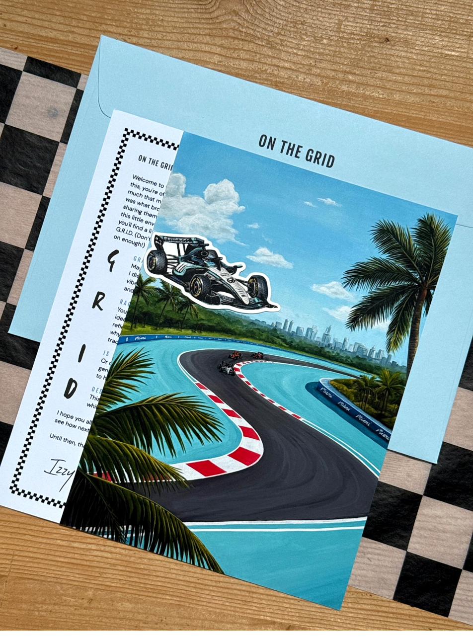 Miami Grand Prix club edition print