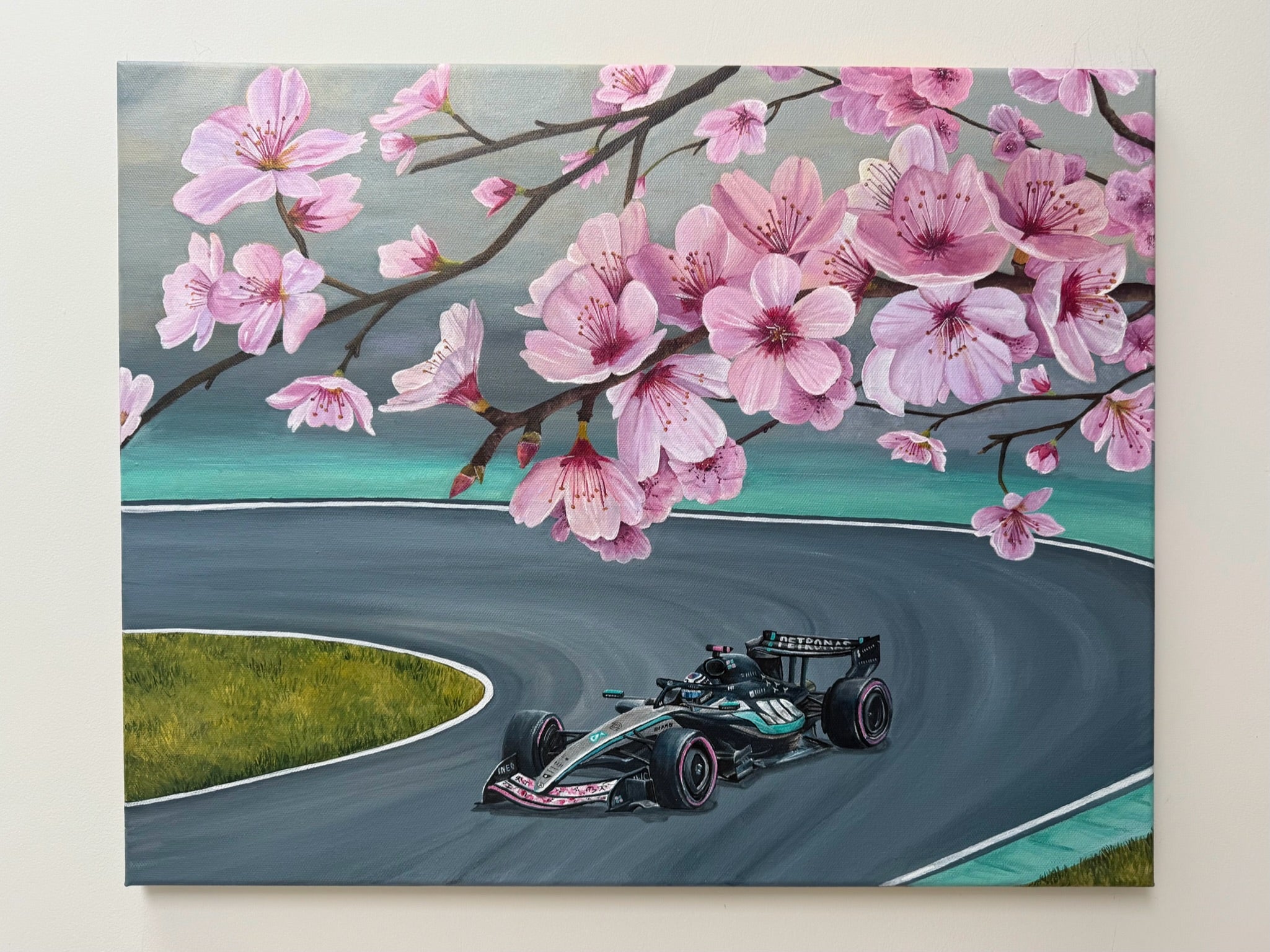 Suzuka Circuit - In Bloom | Original Painting