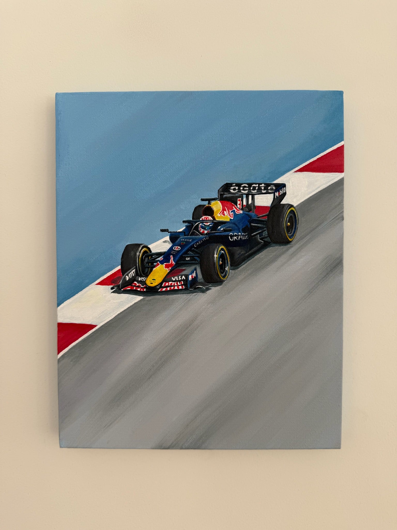 Max On Track | Original Painting